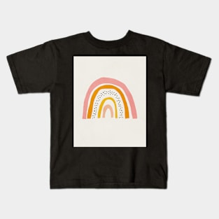 Rainbow, Abstract, Mid century modern kids wall art, Nursery room Kids T-Shirt